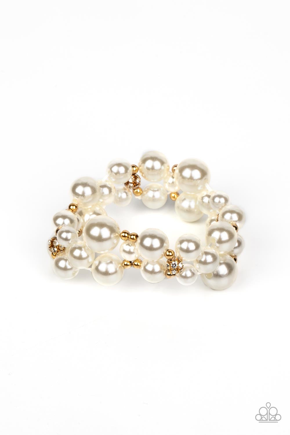 Paparazzi Her Serene Highness - Gold Bracelet - Pusher P