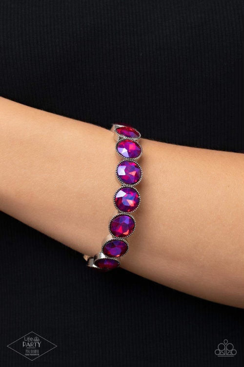Number One Knockout - Pink Multi Bracelet - Pink Diamond Life of the Party Exclusive