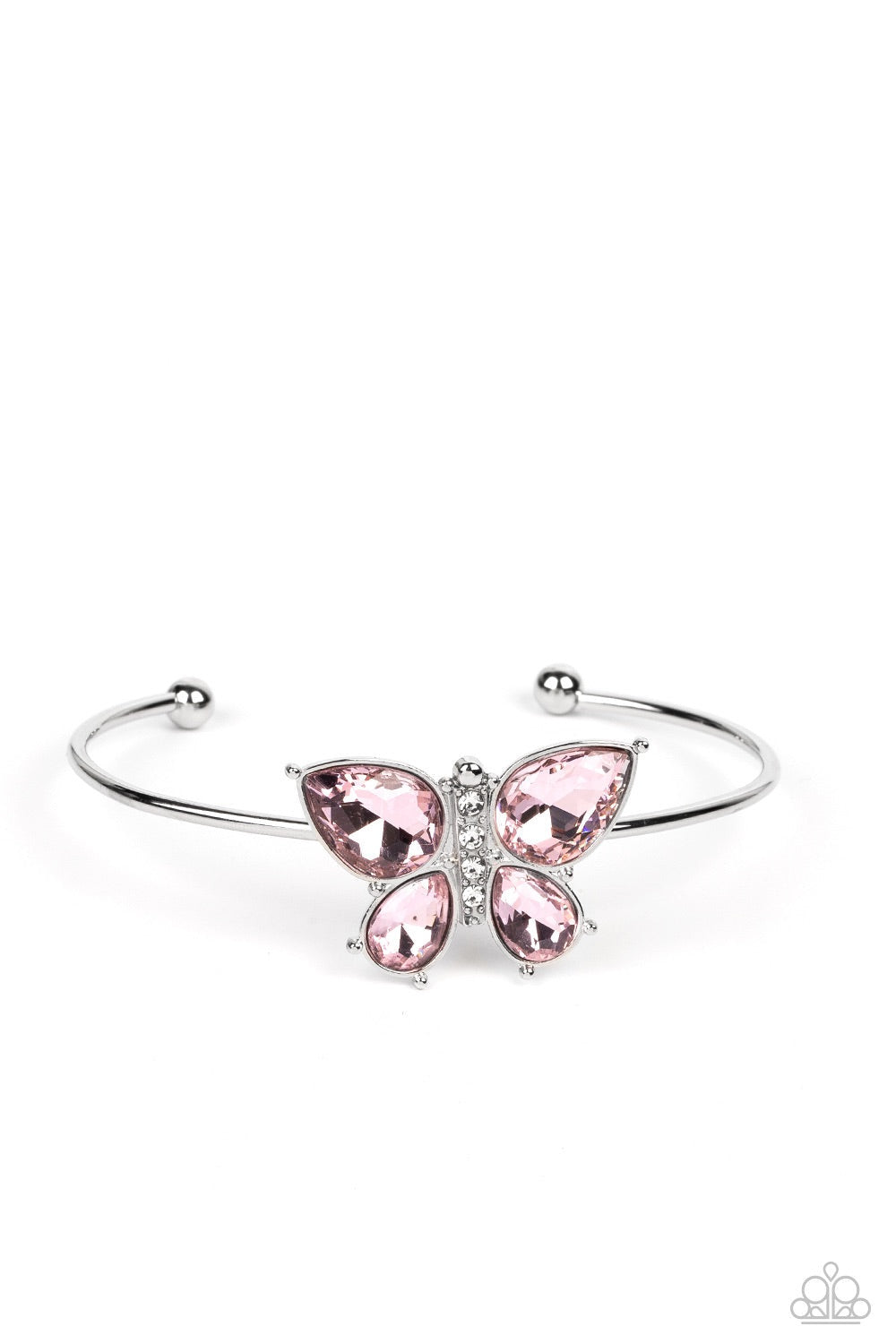 Paparazzi Butterfly Beatitude - Pink Bracelet - Pusher P