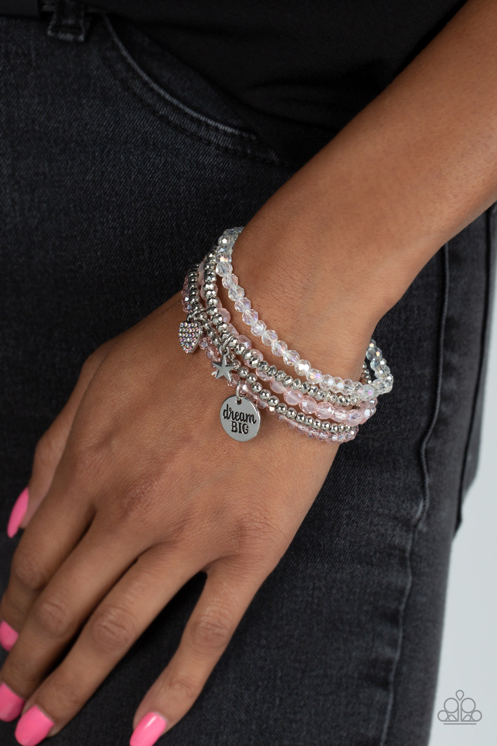 Teenage DREAMER - Pink Bracelet | Paparazzi Accessories