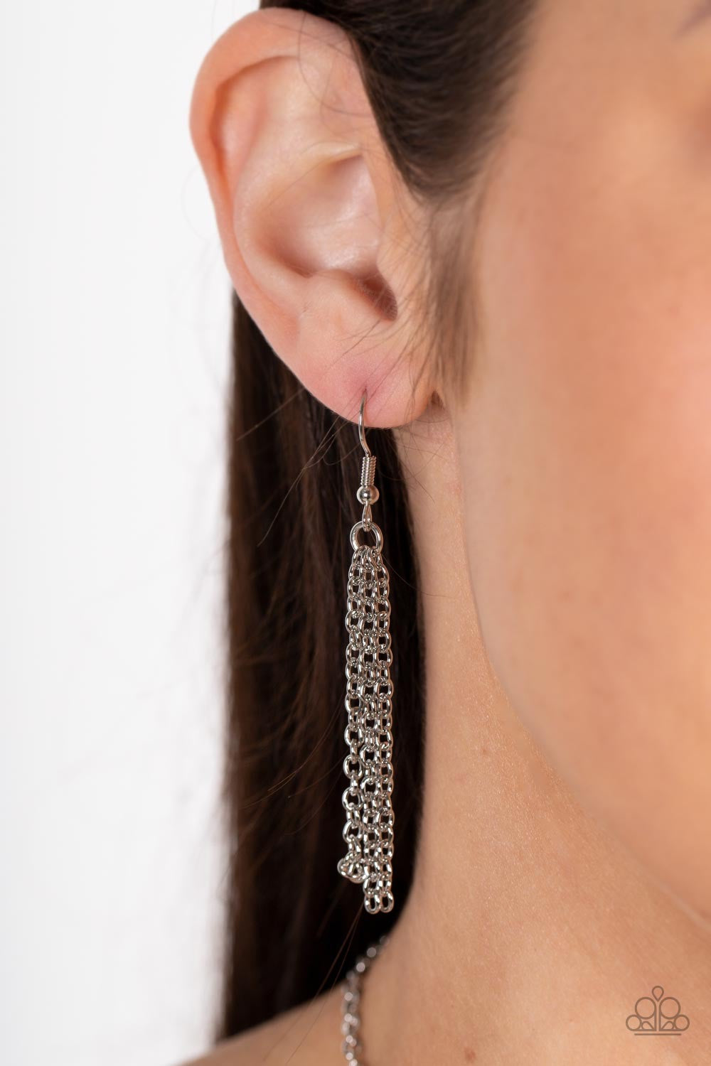 Totally Tulum - Silver Necklace | Paparazzi Accessories