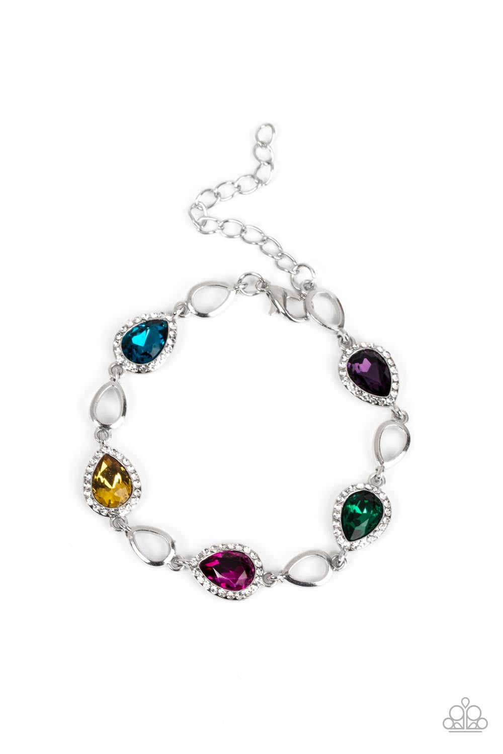 Paparazzi Timelessly Teary - Multi Bracelet