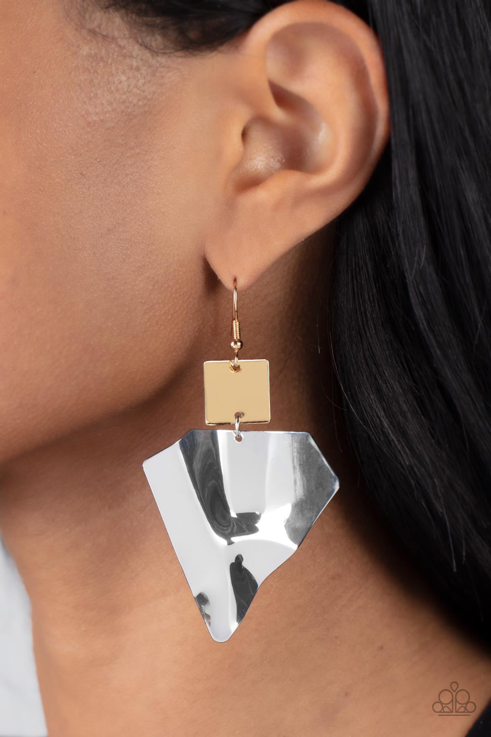 Paparazzi Deceivingly Deco - Multi Earrings -Paparazzi Jewelry Images