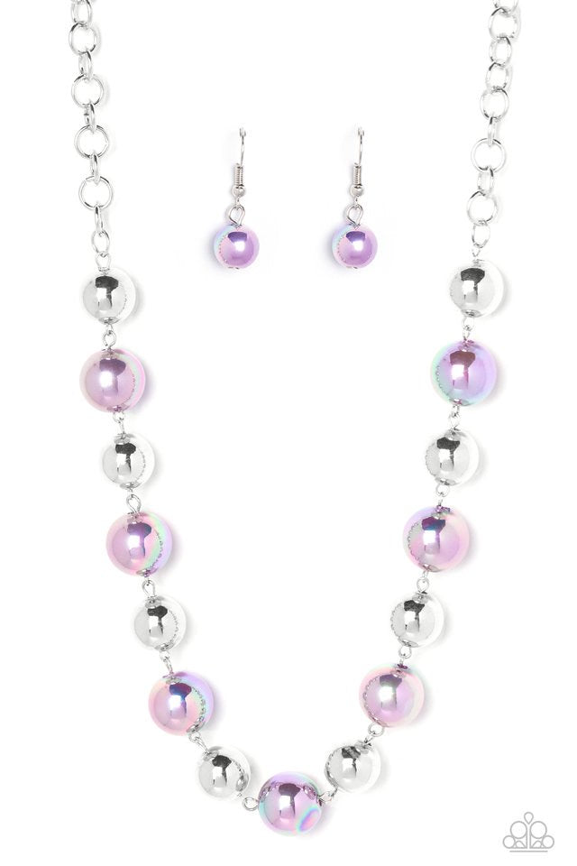 Paparazzi Necklace Dreamscape Escape - Purple Necklace