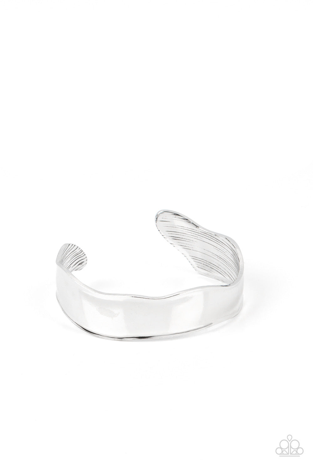 Wayward Waves - Silver Bracelet | Paparazzi Accessories