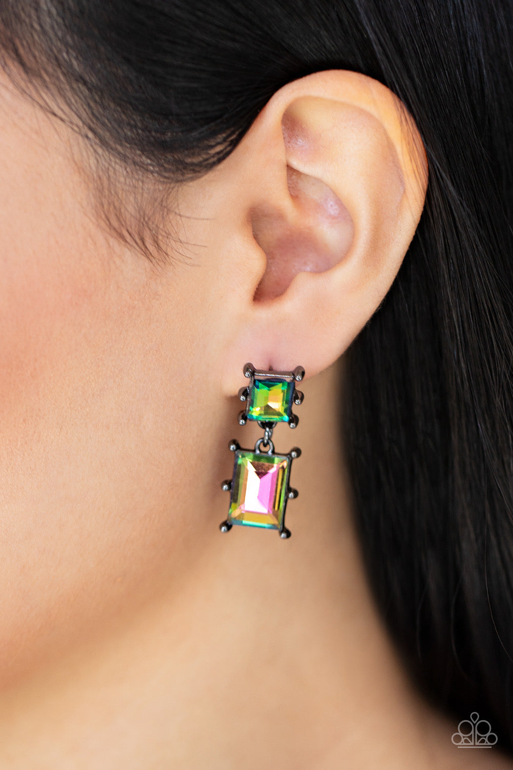 Paparazzi Cosmic Queen - Multi Earrings -Paparazzi Jewelry Images