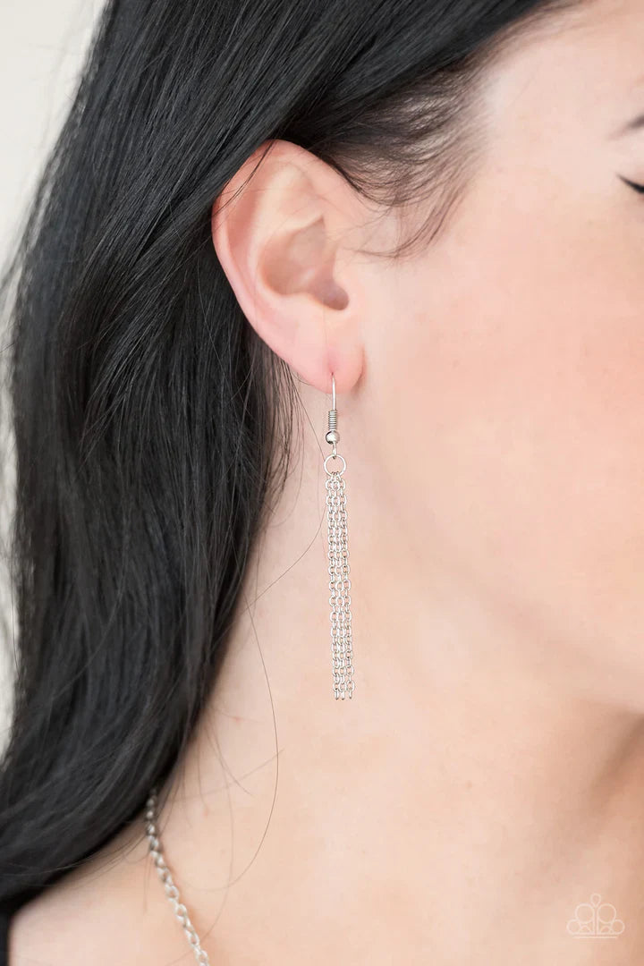 Paradise Prowess - Silver Necklace | Paparazzi Accessories