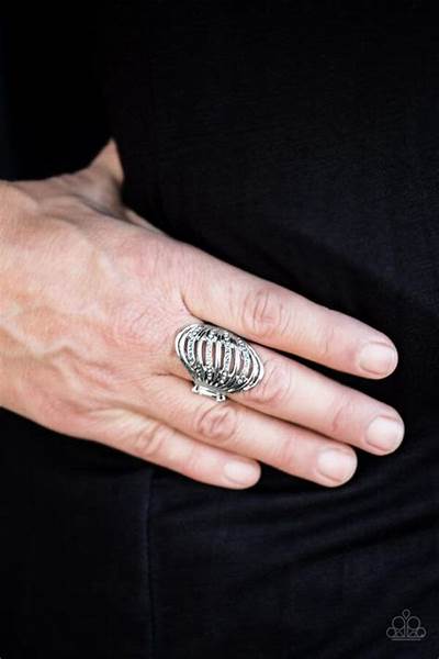 Ride The Waves - Silver Ring
