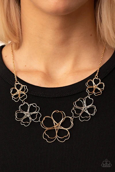 Time to GROW - Gold Necklace | Paparazzi Accessories