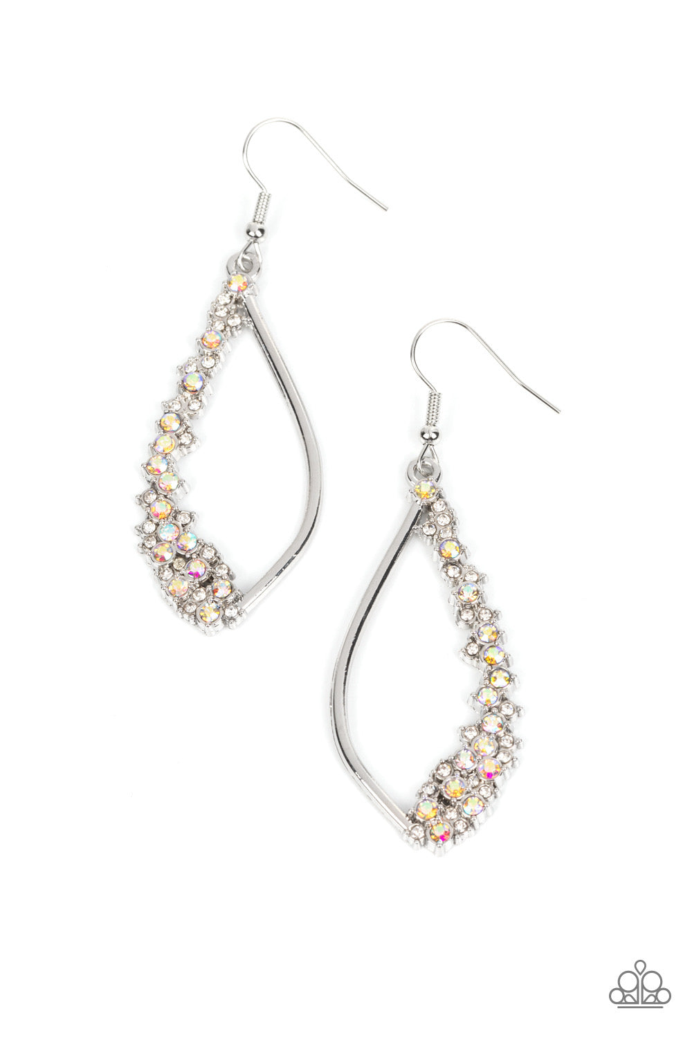 Paparazzi Sparkly Side Effects - Multi earrings