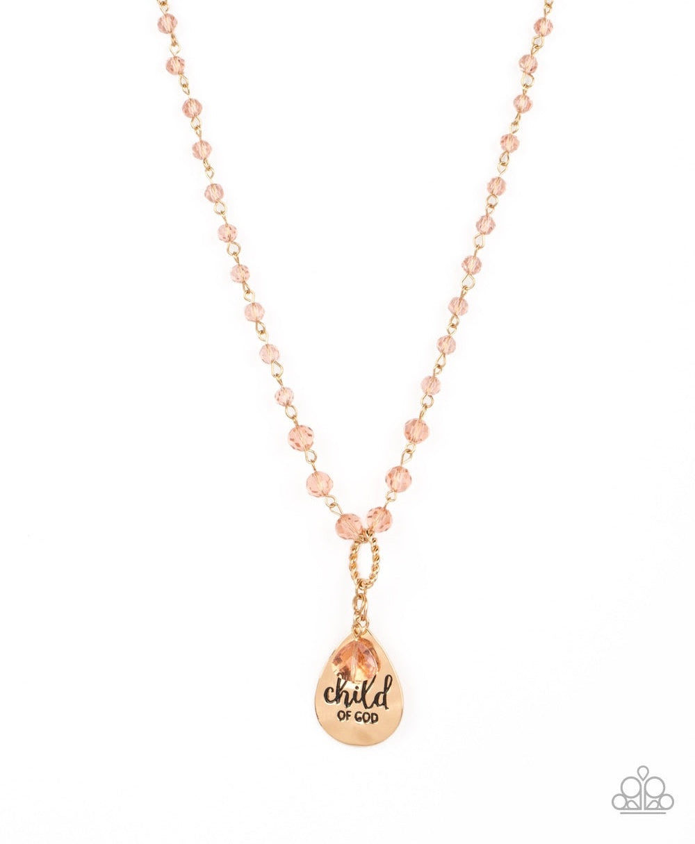 Divine Dance - Gold Necklace | Paparazzi Accessories