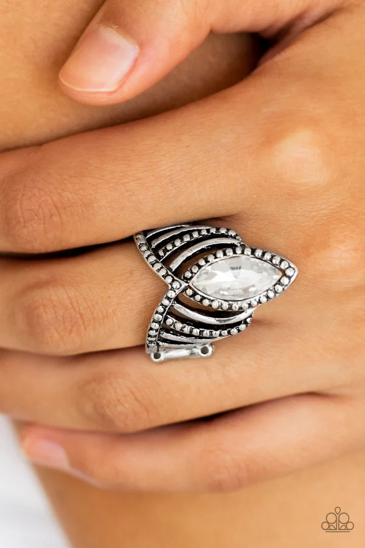 Heres Your Crown White Ring Paparazzi Jewelry Images