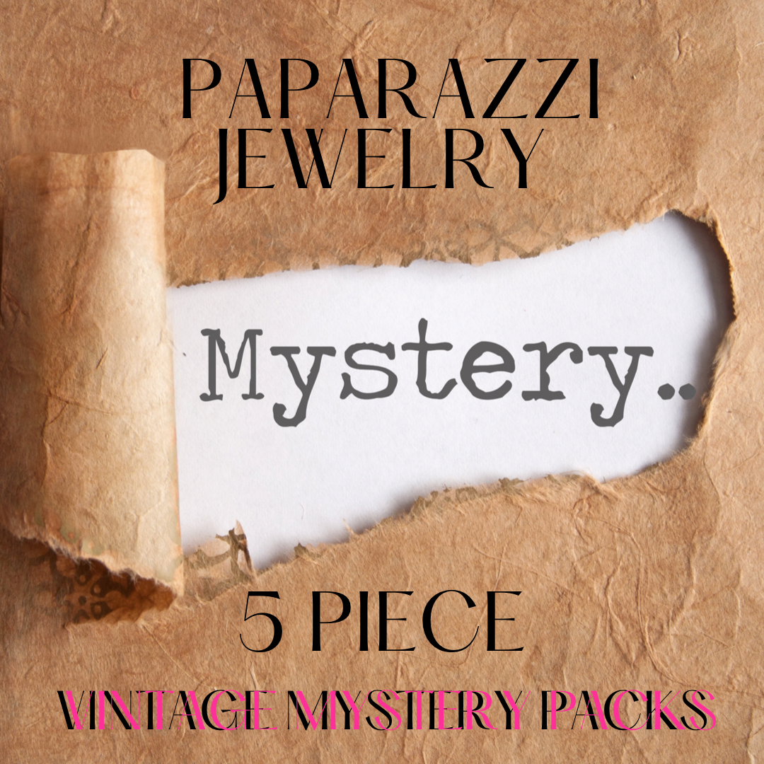 Paparazzi Jewelry 5 Piece Vintage Mystery Pack - Pusher P
