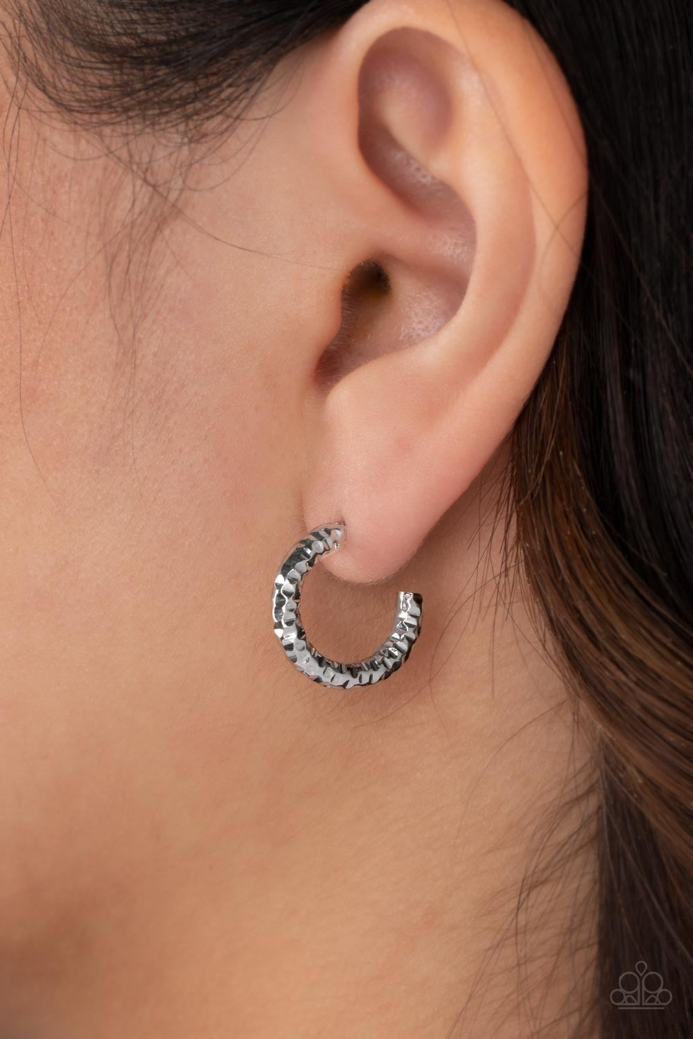 Wandering Wreaths - Silver Earrings | Paparazzi Accessories