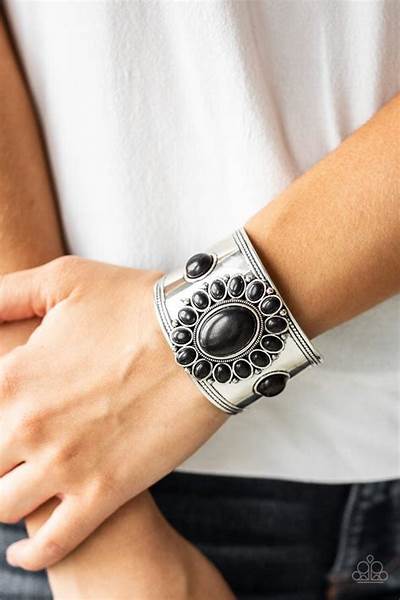 Room To Roam - Black Bracelet | Paparazzi Accessories