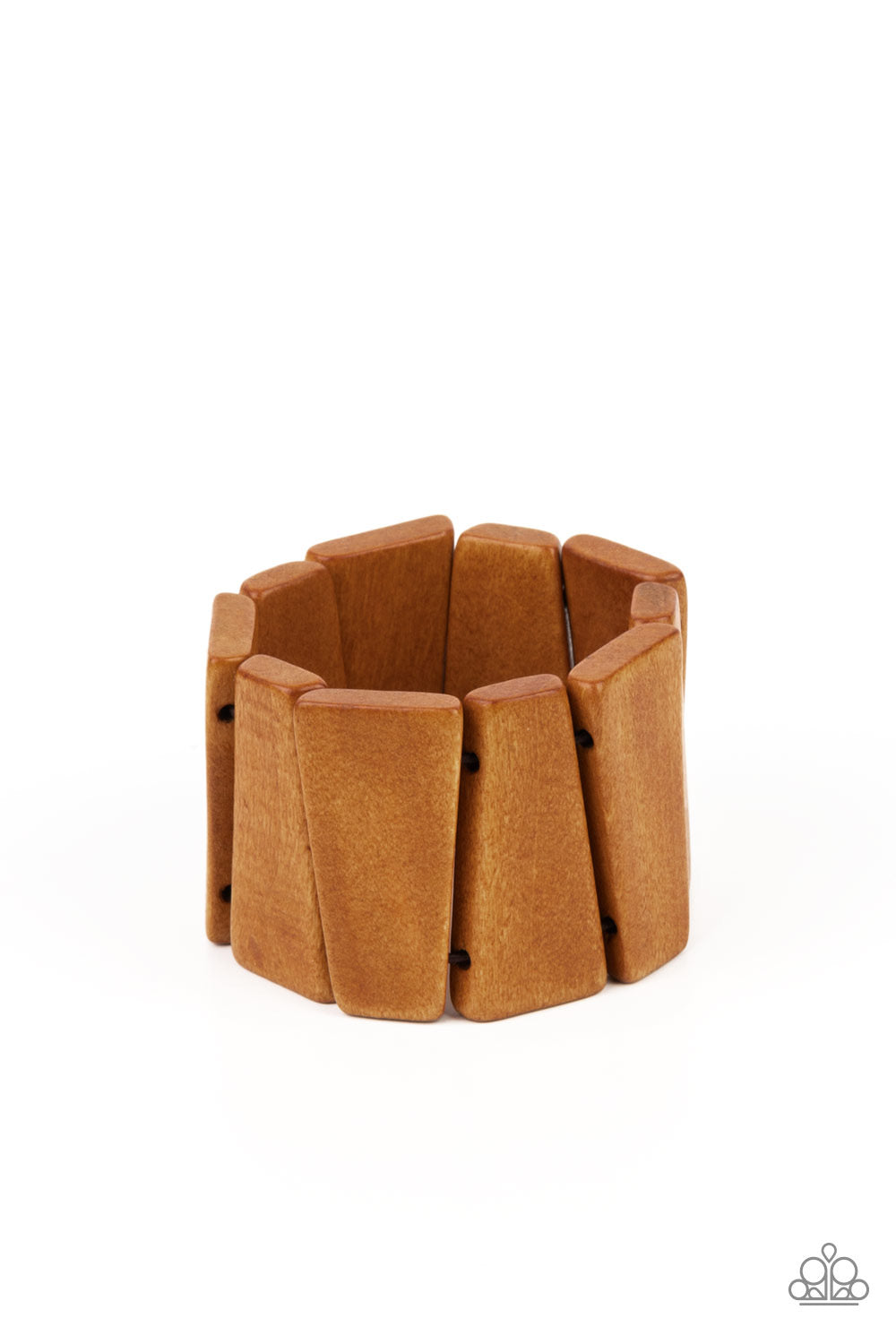 Paparazzi Barbados Backdrop - Brown Bracelet