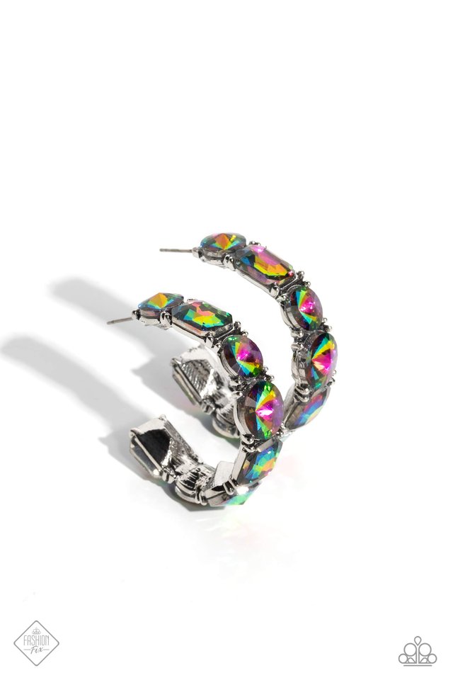Blazing Bow Earrings - Multi | Paparazzi Accessories