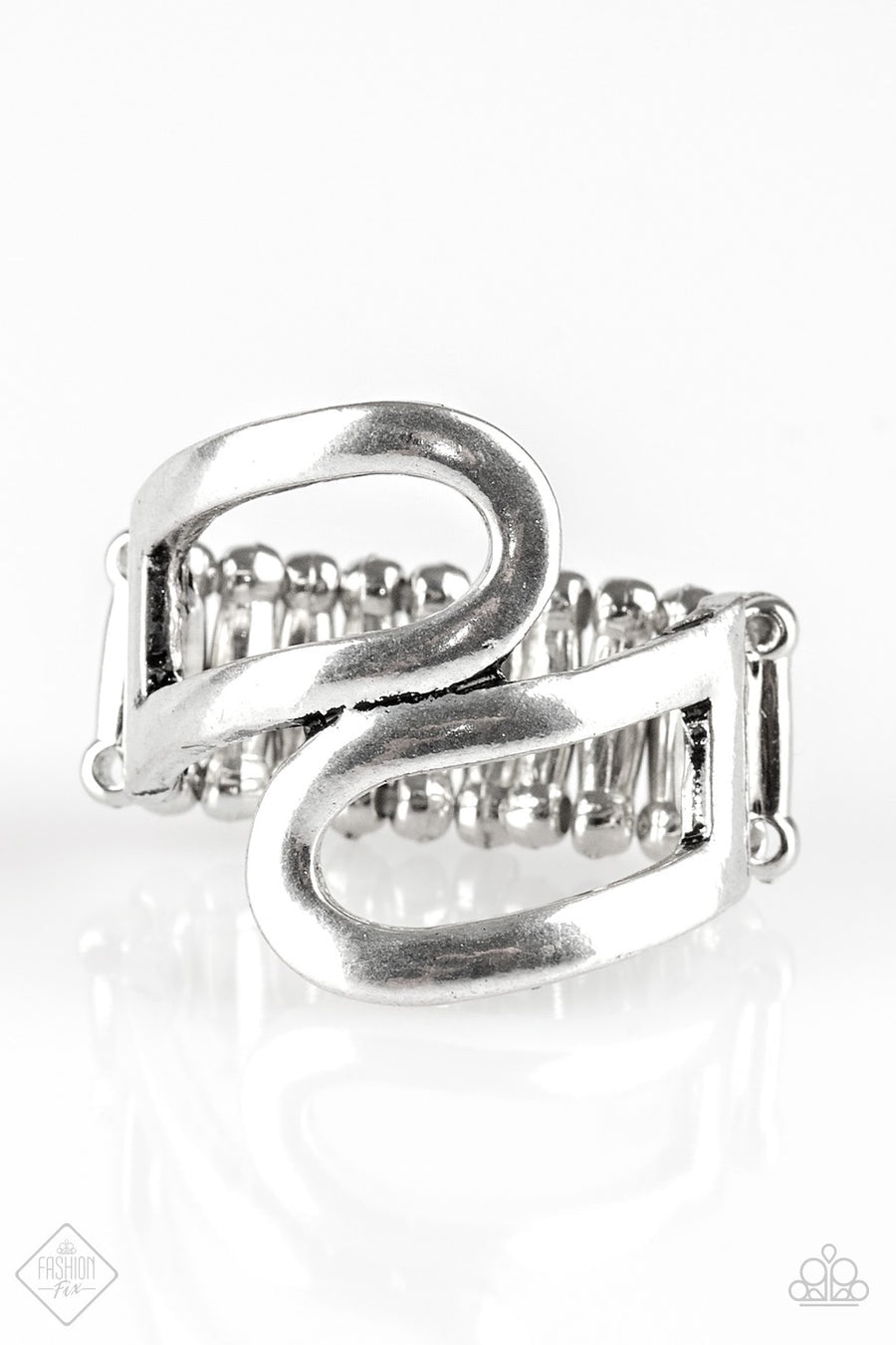 PAPARAZZI REALLY RETRO SILVER RING