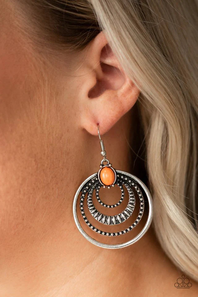 Paparazzi Southern Sol - Orange Bracelets Paparazzi Jewelry Images