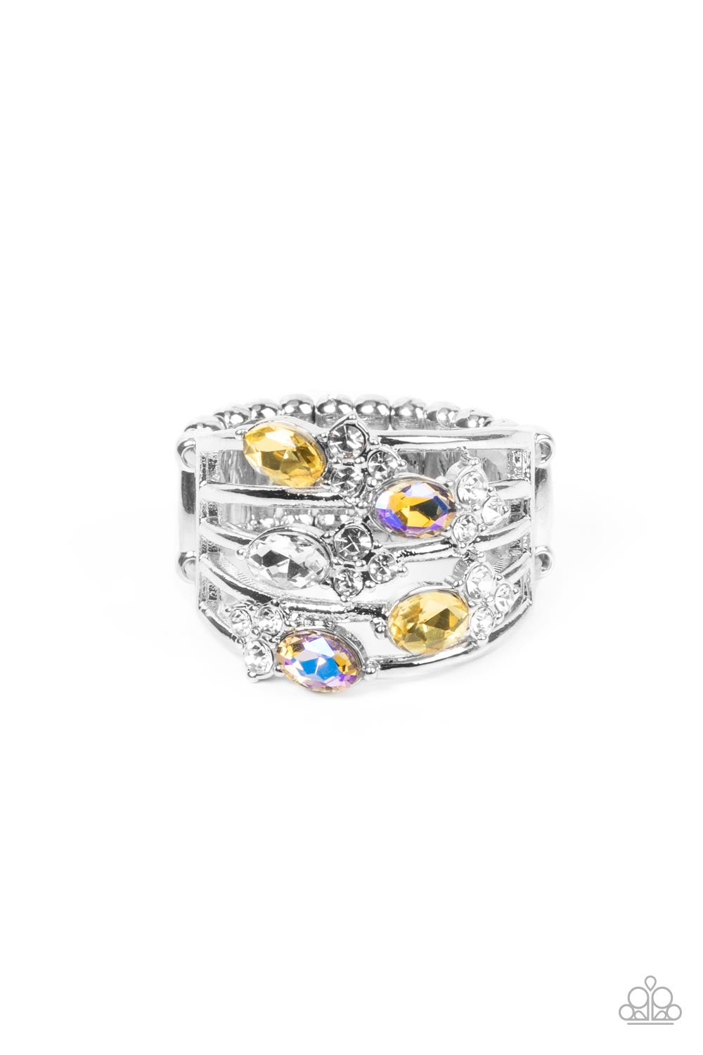 Paparazzi Ethereal Escapade - Yellow Ring