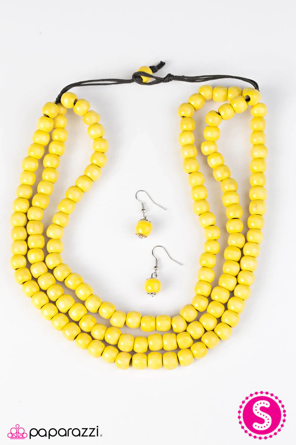 Summer Mai Tai - Yellow Necklace | Paparazzi Accessories