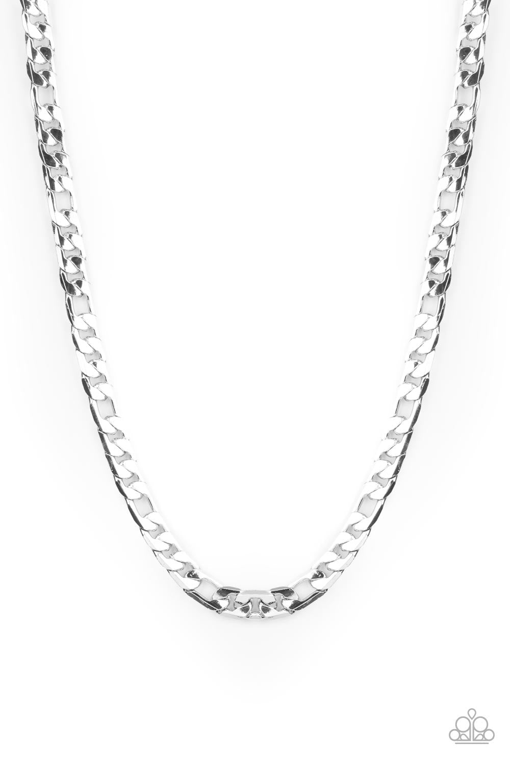 Metro Beau - Silver Necklace | Paparazzi Accessories