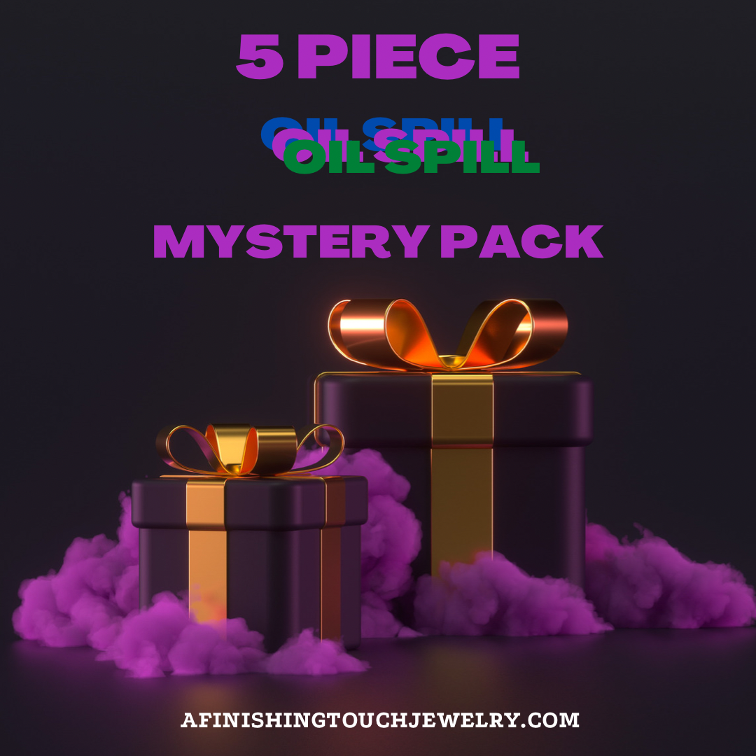 Paparazzi Jewelry 5 Piece Oil Spill Mystery Pack - Pusher P