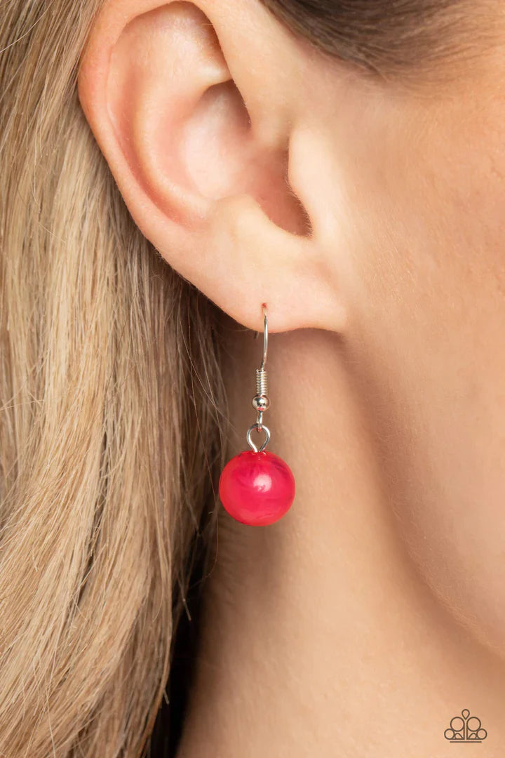 A Sheen Slate - Pink Necklace | Paparazzi Accessories