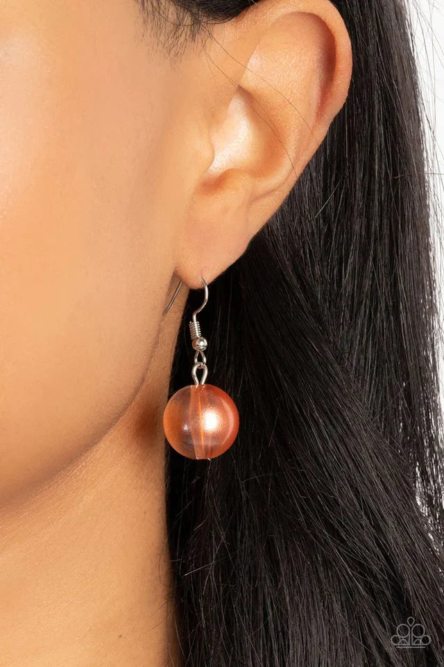 Paparazzi Marina Mirage - Orange Necklace Paparazzi Jewelry Images