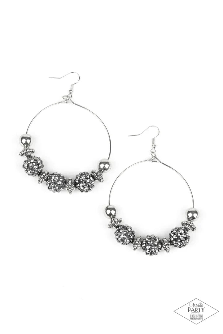I Can Take A Compliment-Silver Earrings