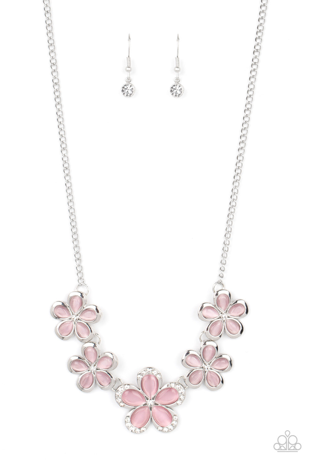 Paparazzi Garden Daydream - Pink Necklace -Paparazzi Jewelry Images