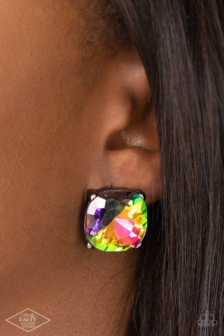Royalty High Multi Earrings - Black Diamond Life of the Party Exclusive - Pusher P