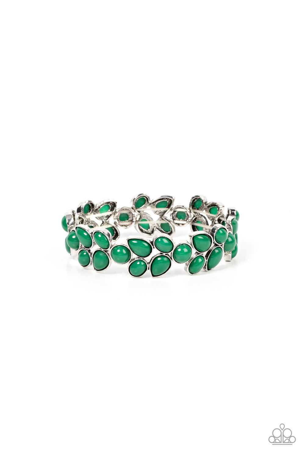 Marina Romance - Green Bracelet | Paparazzi Accessories