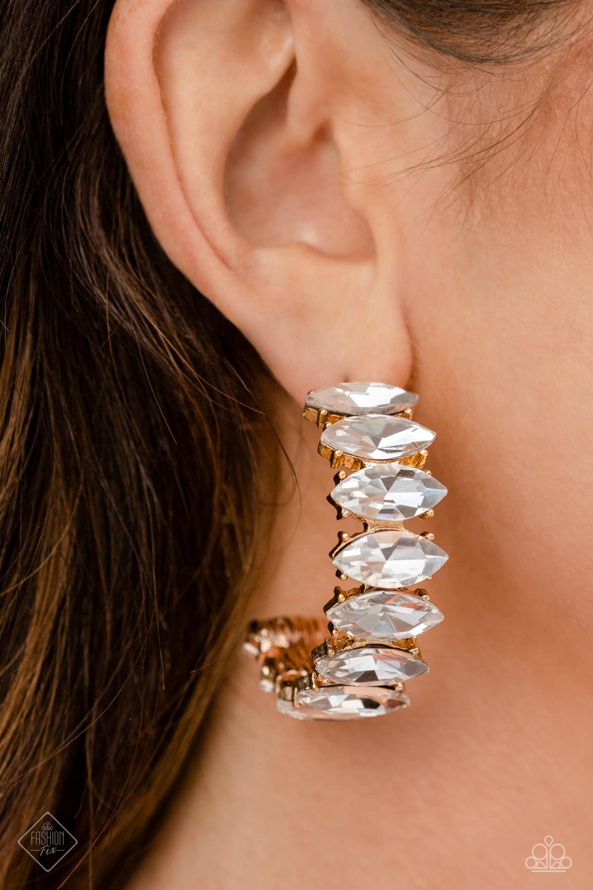 Paparazzi Priceless Pairing - Gold Earrings- March 2023 Fashion Fix