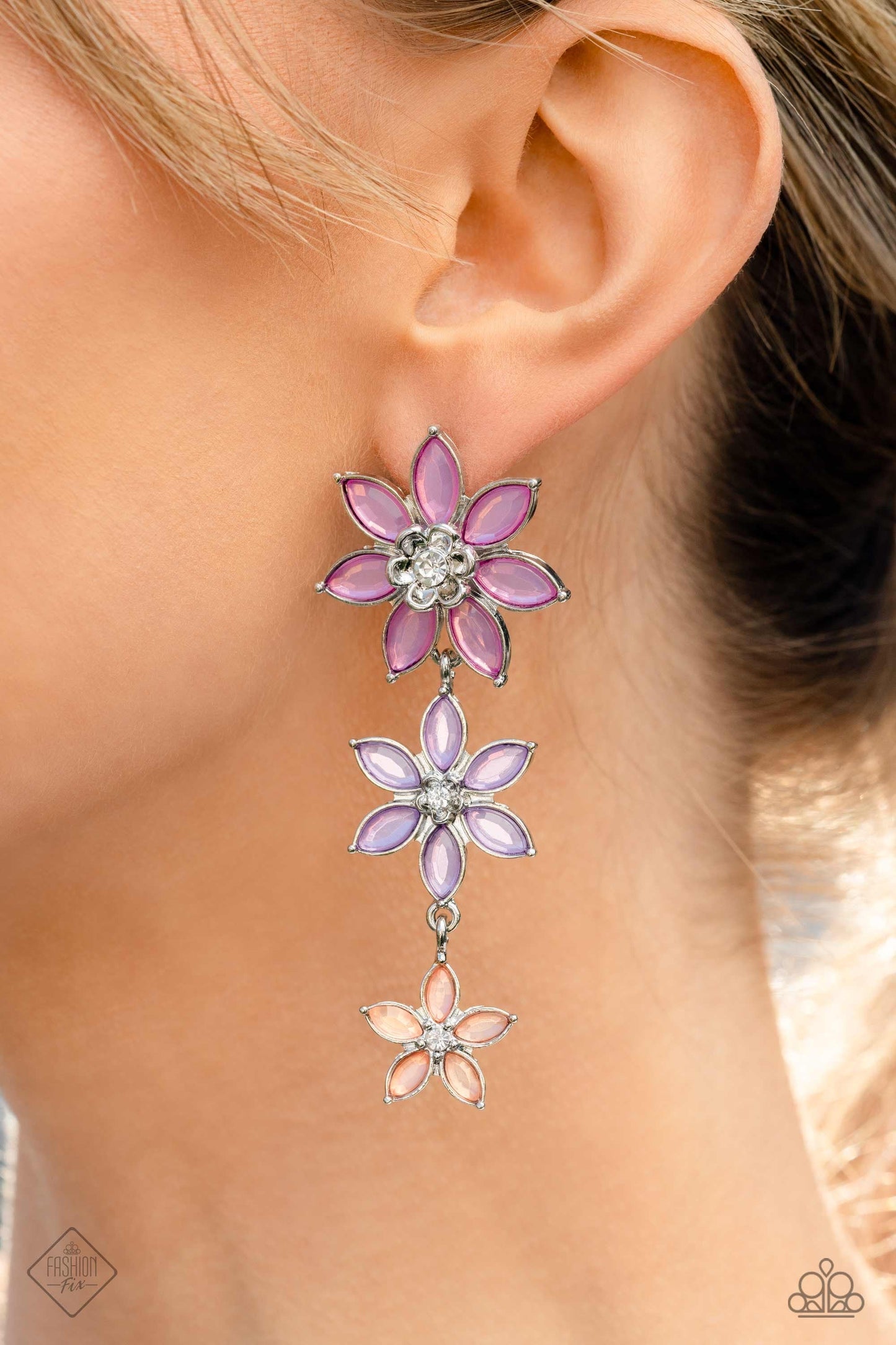 Paparazzi Lets Get it GARLAND - Multi Earrings -Paparazzi Jewelry Images