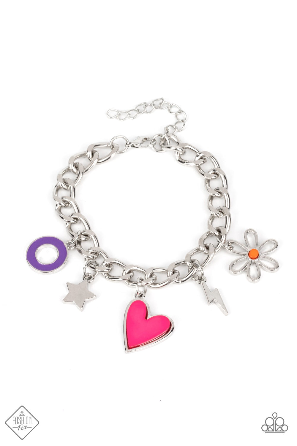 Paparazzi September 2022 Fashion Fix: Turn Up the Charm - Multi Bracelet