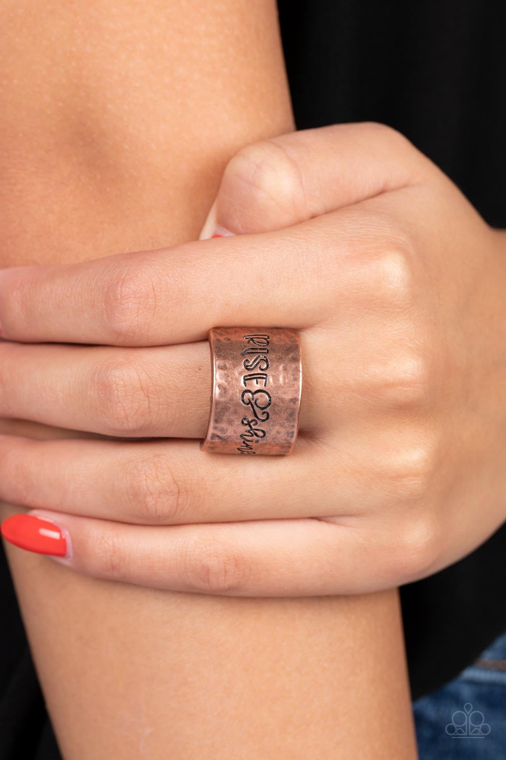 Sunrise Street - Copper Ring | Paparazzi Accessories