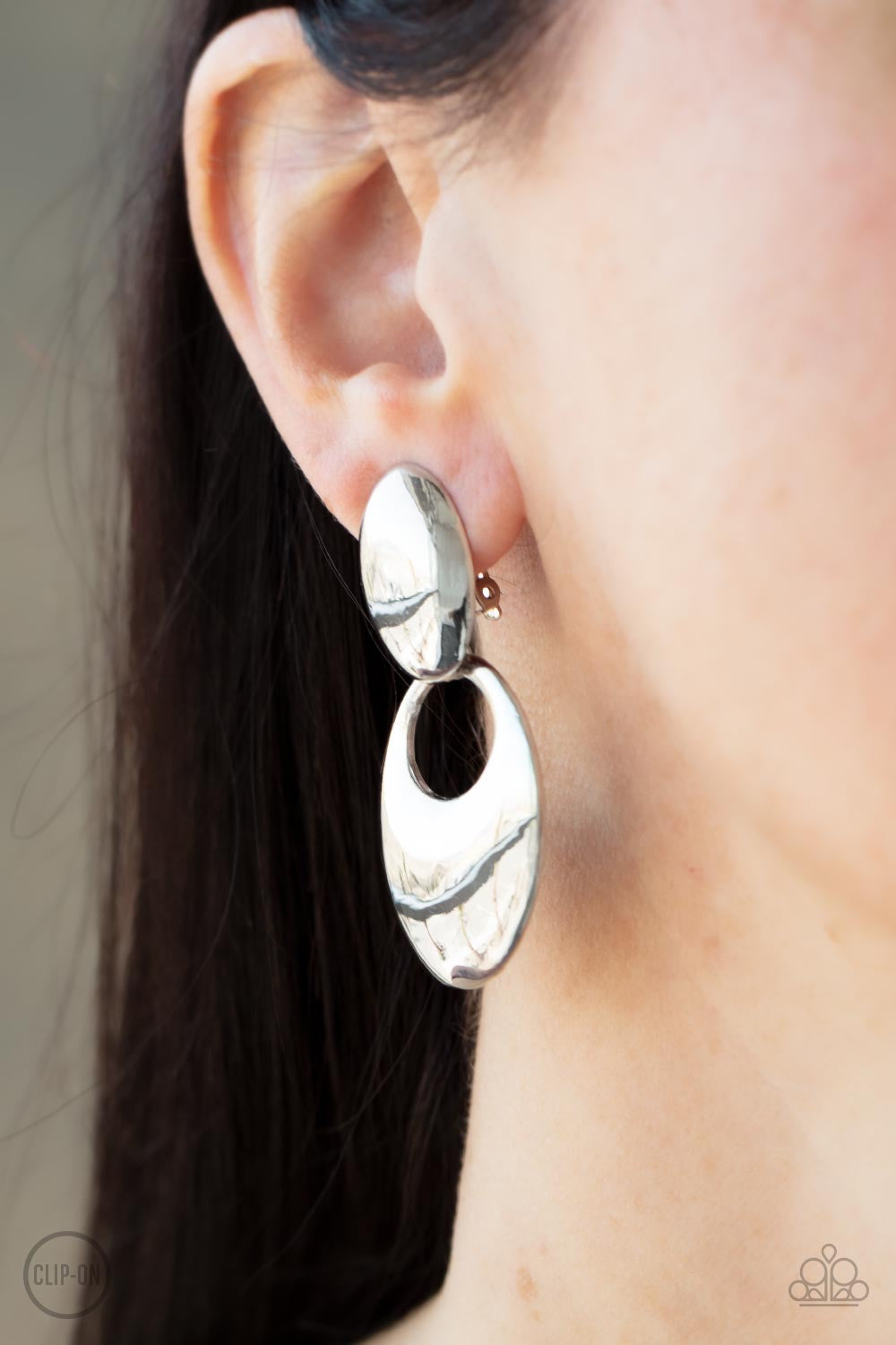 Urban Artistry - Silver Earrings | Paparazzi Accessories