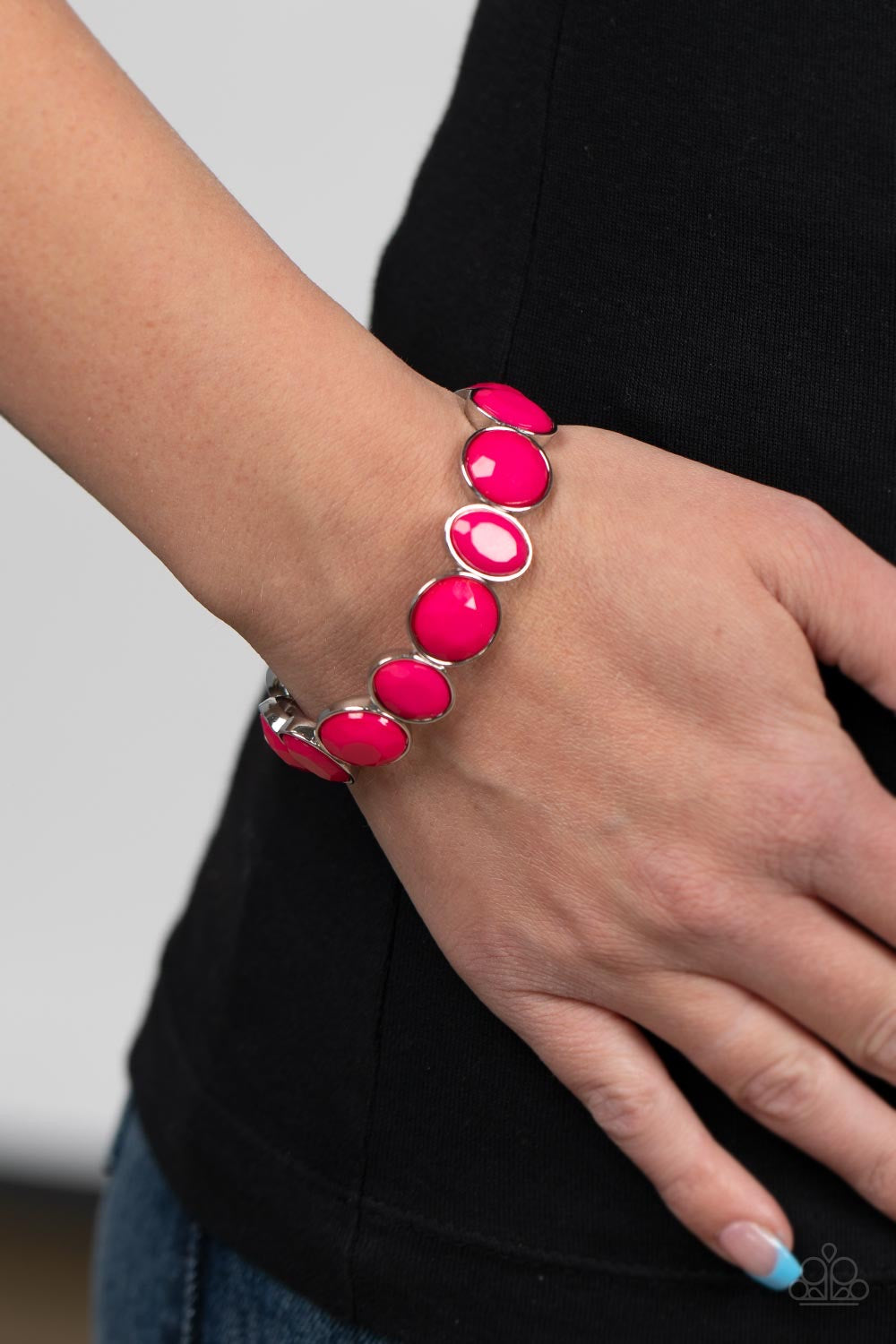 Paparazzi Whimsical Glow - Pink Bracelet