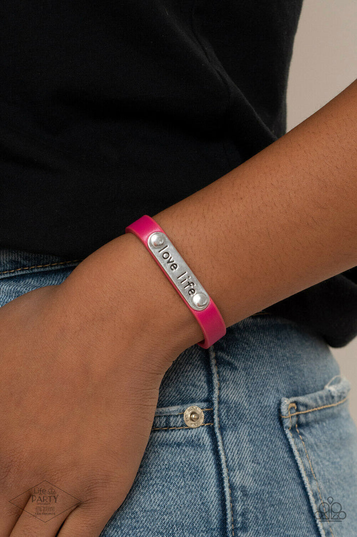 Love Life - Pink Bracelet | Paparazzi Accessories