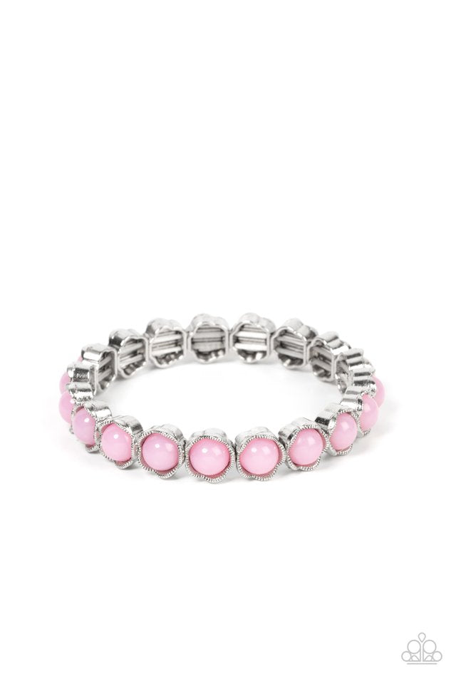 Let’s Be Buds - Pink Bracelet