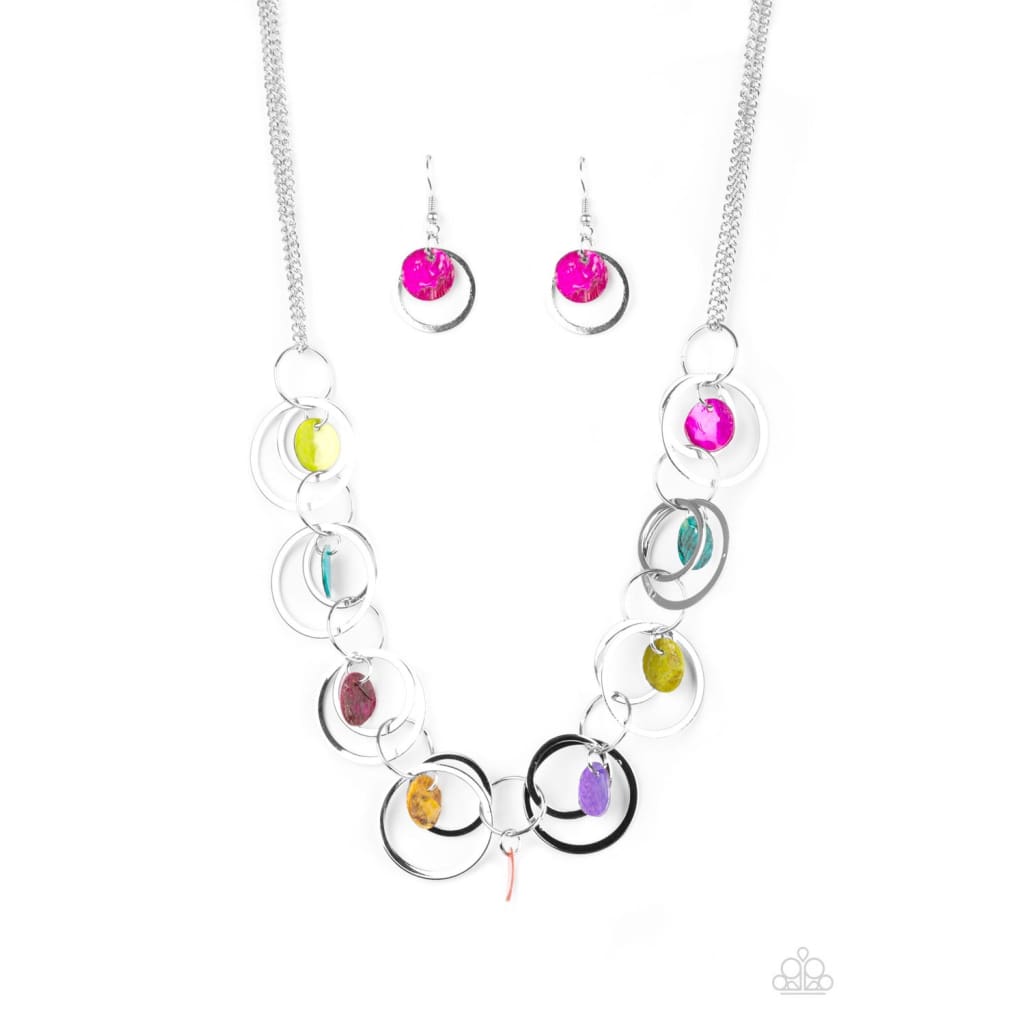 Paparazzi A Hot SHELL-er - Multi Shell Necklace