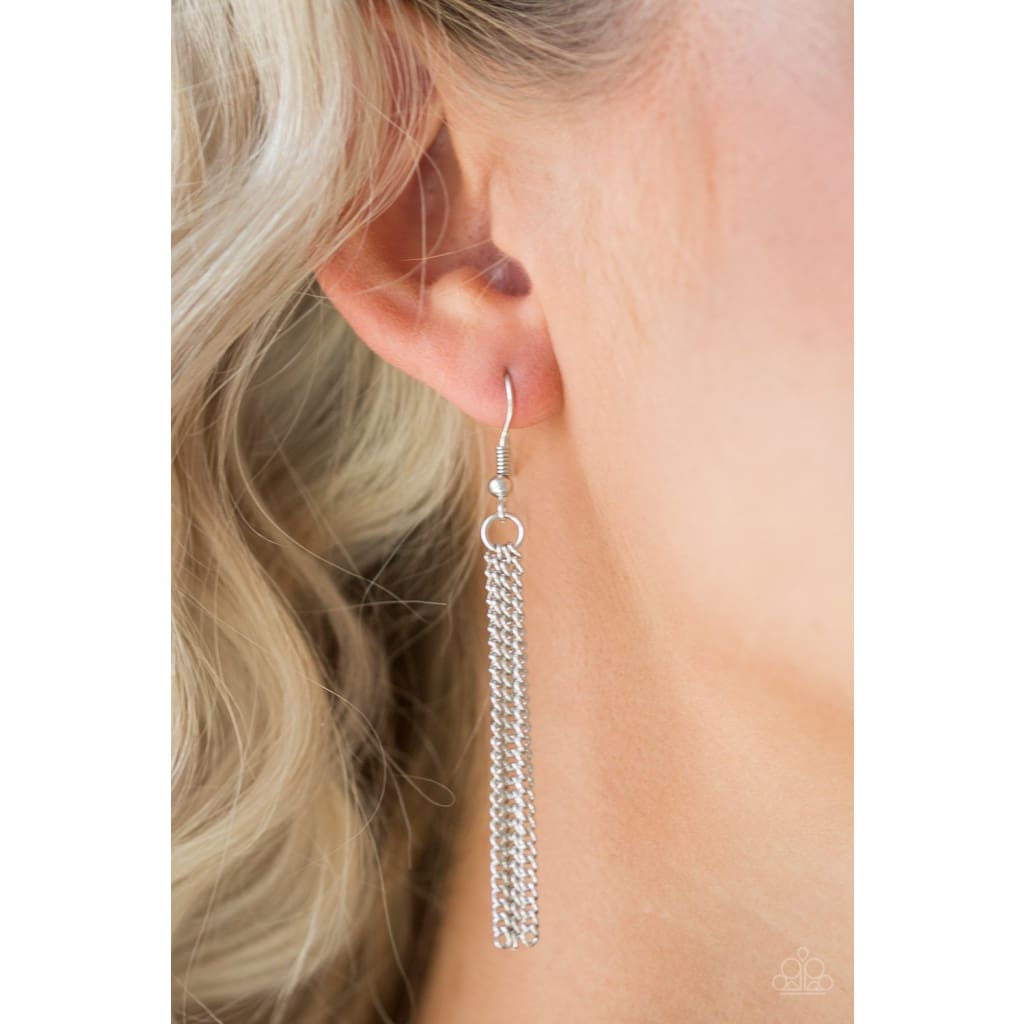 Paparazzi Fiercely Fall Silver