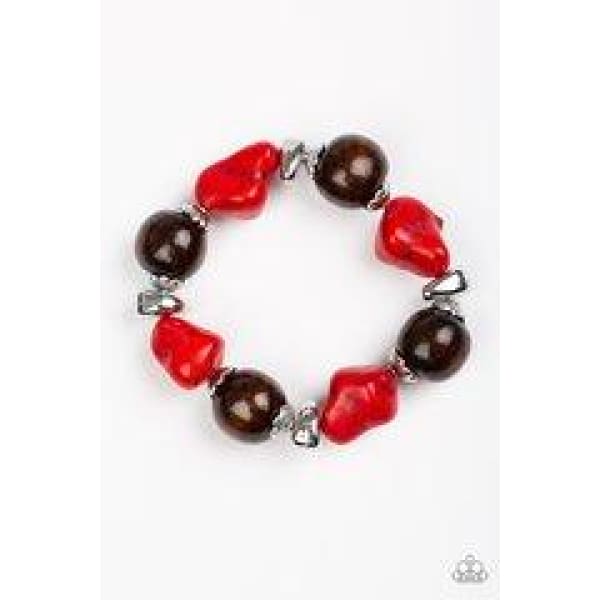 Paparazzi Gorgeously Grounded - Red