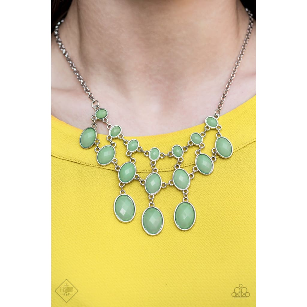 Paparazzi Mermaid Marmalade Green - May 2019 Fashion Fix