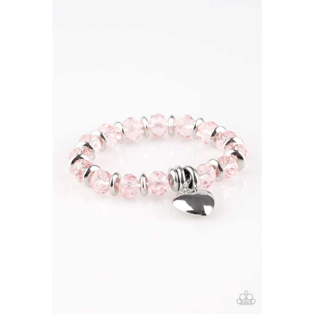 Paparazzi Need I Say AMOUR? - Pink Bracelet