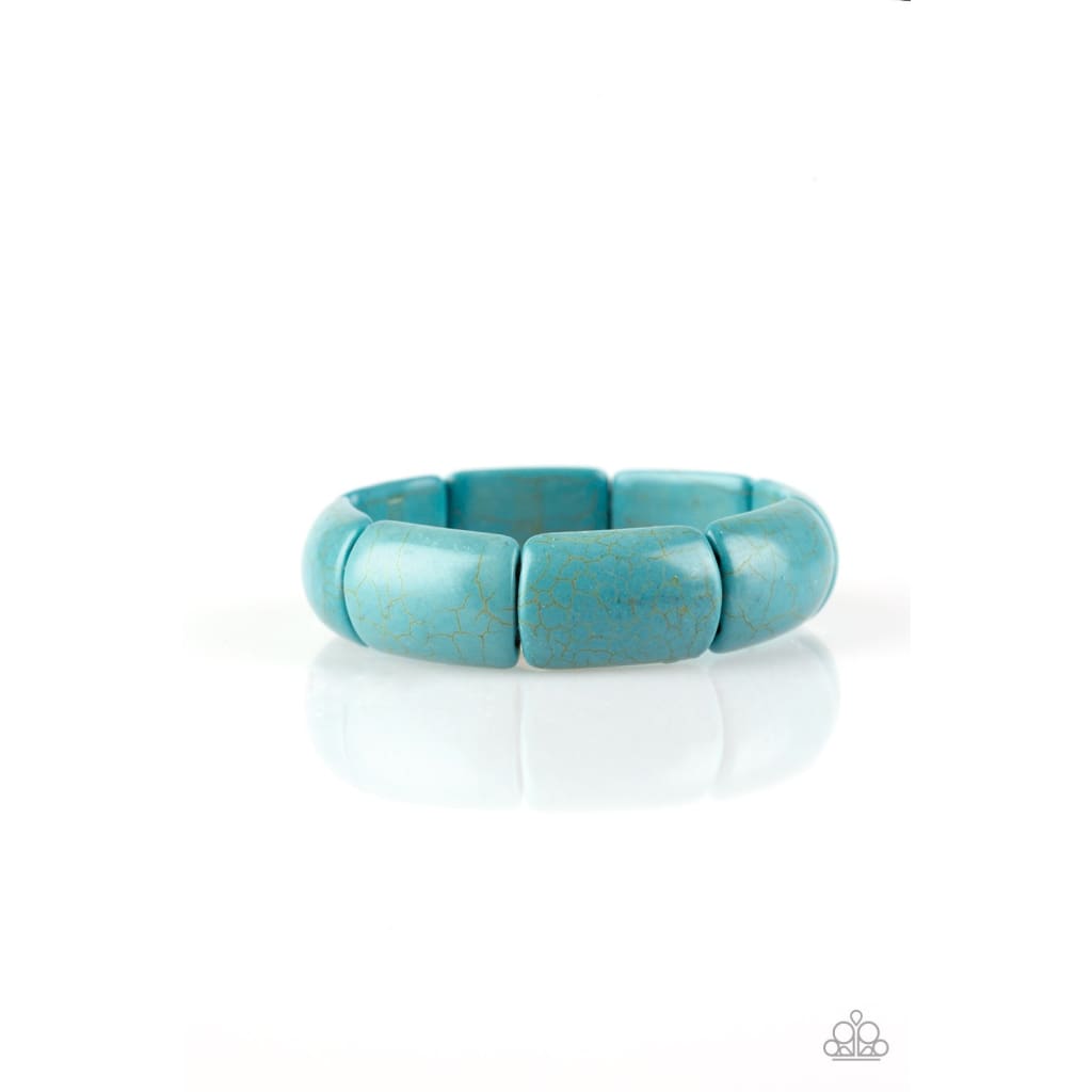 Paparazzi Peace Out - Blue Bracelet