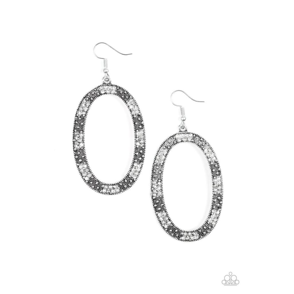 Paparazzi Rhinestone Rebel - White