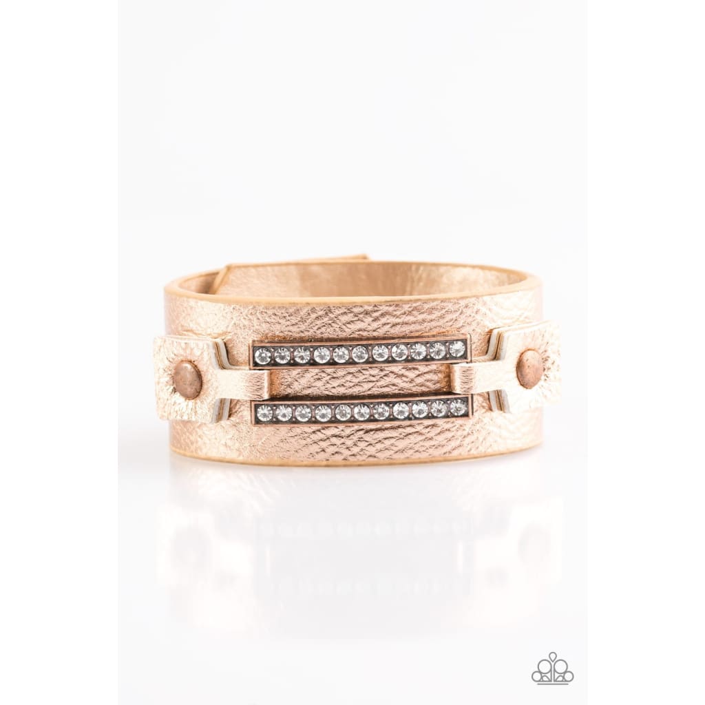 Paparazzi Street Glam - Copper Bracelets
