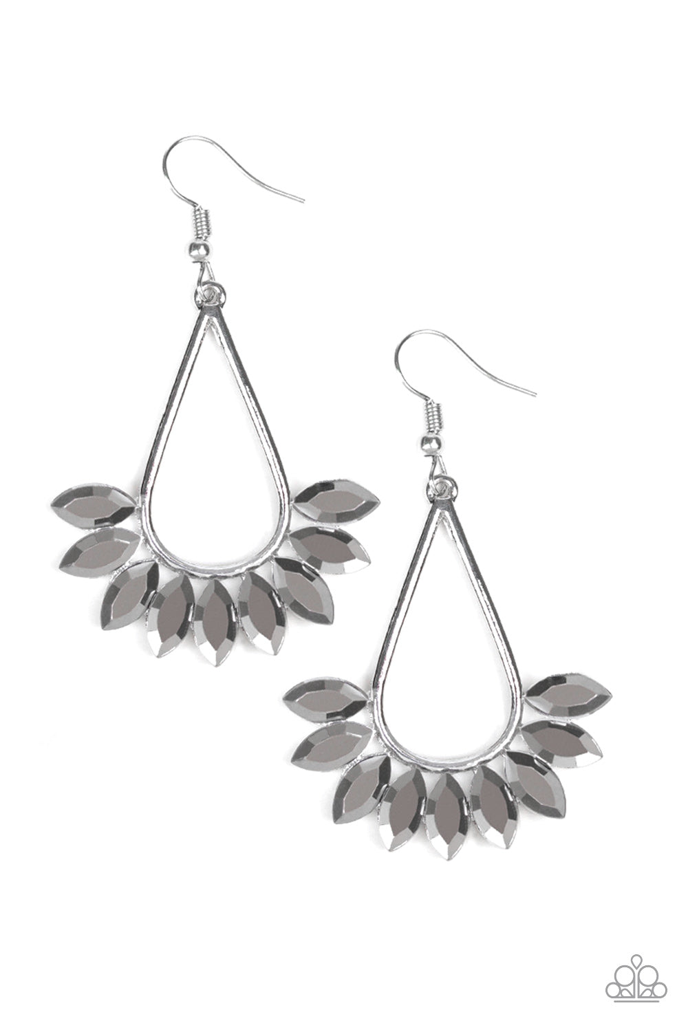 Paparazzi Be On Guard - Silver Earrings - Pusher P